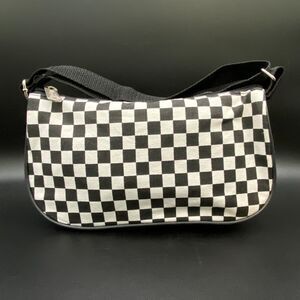 Checkerboard Small Handbag Punk Rock Alt Fashion Accessory - Free Shipping